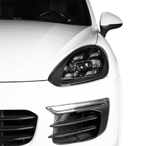 Porsche Cayenne 2015-2017 (958.2) Upgrade to 2022 - Smoked PDLS Plus LED Matrix Headlights - Free Shipping