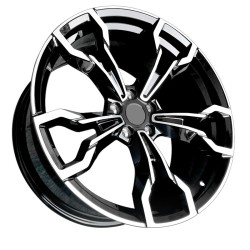 Premium Forged Aluminum Wheels for BMW 3, 4, 5, 6, 7, 8 Series, X3, X4, X5, X6 | Black Finish