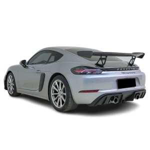 Porsche Cayman/Boxster 2012-2016 (981) Carbon Fiber GT4-Style GT Wing - Upgrade and Personalize [ Free Shipping ]