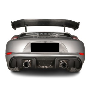 Porsche Cayman/Boxster 2012-2016 (981) Carbon Fiber GT4-Style GT Wing - Upgrade and Personalize [ Free Shipping ]