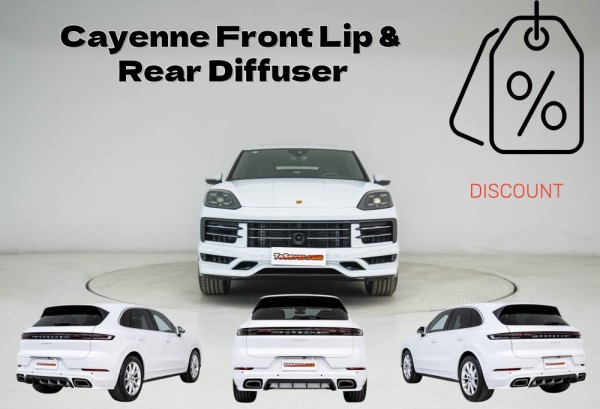 Transform Your Porsche Cayenne Coupe with Tosaver's Exclusive Body Kits