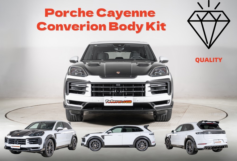 Unlock Your Porsche Cayenne Coupe's True Potential with Tosaver's Transformative Body Kits