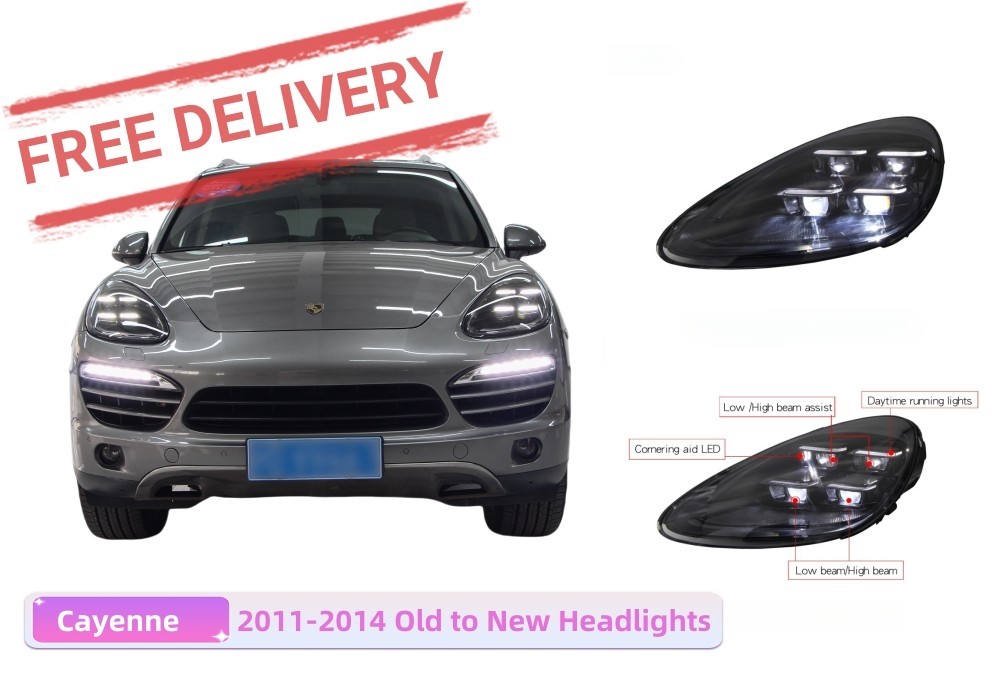 Light up the Night: Take Advantage of Tosaver's Ultimate Cayenne Headlight Upgrade