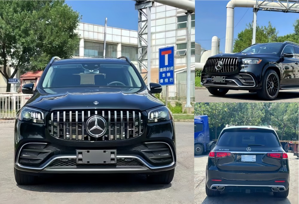 Mercedes-Benz GLS with Tosaver's GLS63 AMG Car Bodykits