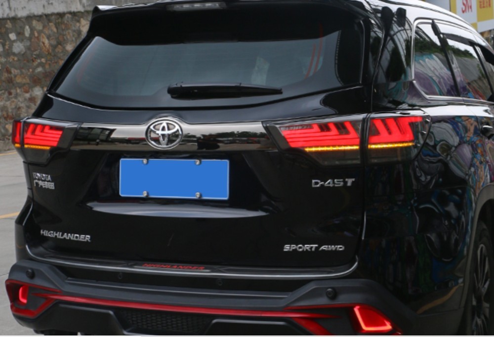 Enhance Your Toyota Highlander with Tosaver's Full LED Car Tail Lights