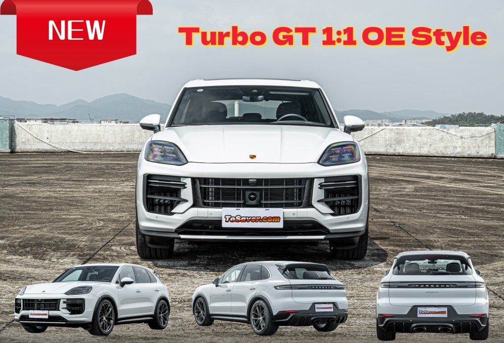 With Tosaver's Turbo GT Body Kit, Unleash the Savage Power of Your Porsche Cayenne